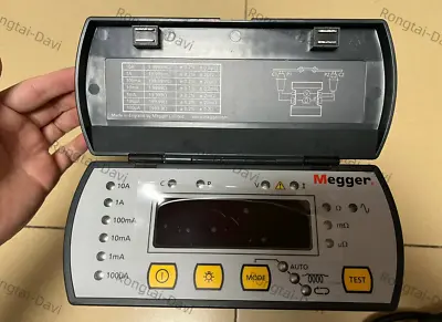 1PC MEGGER Used DLRO10 A Set DC Resistance Tester Functionally Intact  • $3200