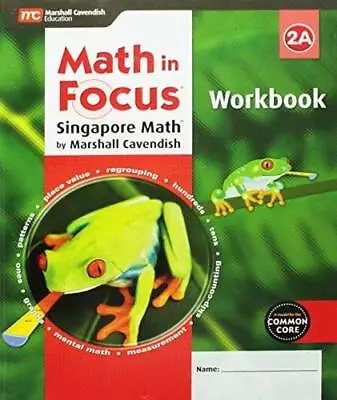 Math In Focus: Singapore Math: Student Workbook Book A Grade 2 - GOOD • $4.91