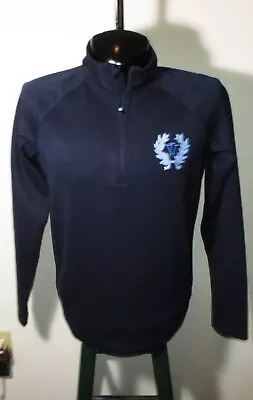 Men's IVY Navy Blue Long Sleeve 1/2 Zip Jersey Size S NWOT • $22.40