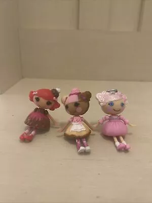 LOT OF 3 Lalaloopsy Dolls Mini 3   • $15