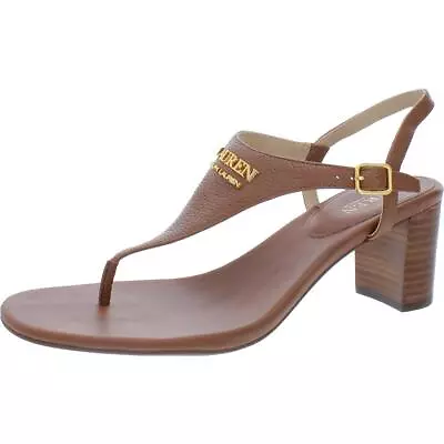 $42.99 • Buy Lauren Ralph Lauren Womens Westcott Logo Thong Sandals Shoes BHFO 7515