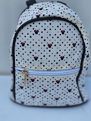 Mini Mouse 8  X 8  Canvas Backpack Purse.  NWoT Free Shipping  • $16