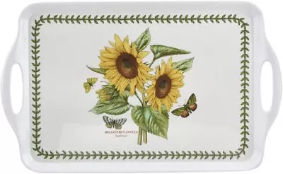 Pimpernel Botanic Garden Large Melamine Handled Tray - Sunflower Motif • $30