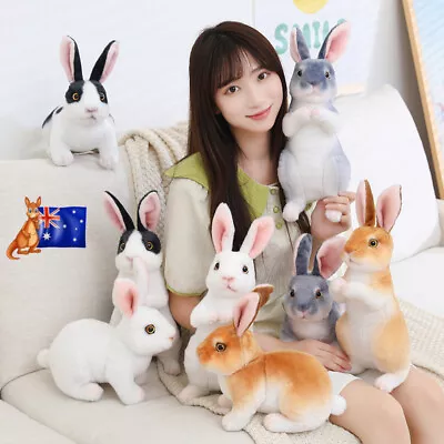 Easter Bunny Plush Doll Rabbit Soft Stuffed Animal Baby Kids Toy Gift • $15.46