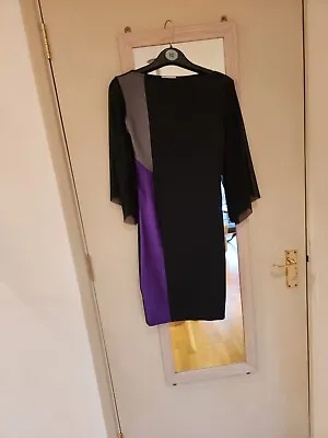 Rebecca Torres Colour Block Dress Size M • £29.99