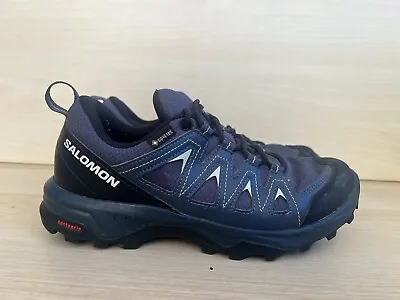 Salomon X Braze GORE-TEX Ladies Shoes Size UK 5 (Eur 38) G3 USED GREAT CONDITION • £44.99