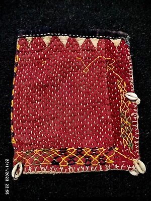 Vintage Indian Antique Tribal Banjara Ethnic Rabari Kutchi Handmade Boho Bag 43 • $47.49