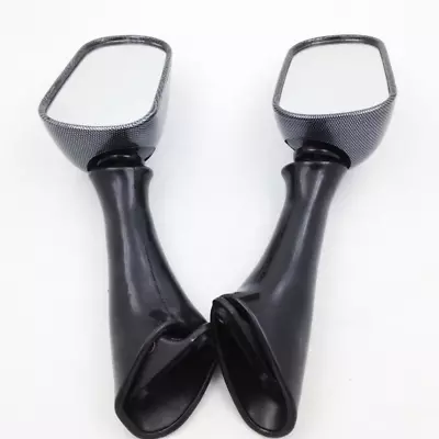 Carbon Rear View Mirrors For Honda CBR600 F2 F3 CBR900RR CBR1000F VFR750F 800F • $44.99