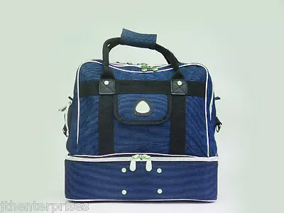 Lawn Bowls Bag Holds 4 Bowls & Gear With Shoe Pocket Carry Bag Grip Style • $69.90