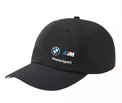 Puma Men's BMW M Motorsport Heritage Cap Black 024479-01 H • $23.99
