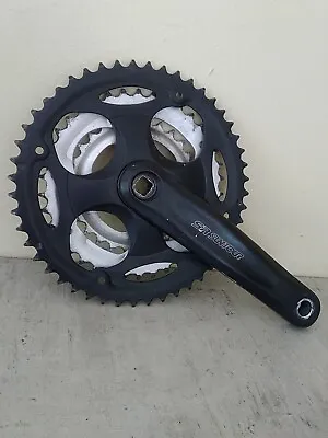 170 Mm Crankset Arm 28-48t Chainrings SR SUNTOUR Alloy Square Taper Crank • $17