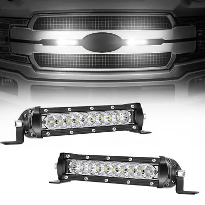 For POLARIS RANGER 1000XP 4WD 2022 2x6Inch LED Light Bar Single Row Work Driving • $39.99