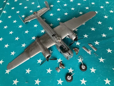 £0.99 • Buy 1/72 PART BUILT Airfix Kit NORTH AMERICAN B-25 MITCHELL Plane For Spares Repair