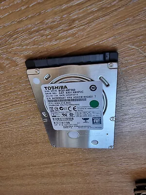 Toshiba 500GB MQ01ABF050 5400 RPM 2.5  Laptop HDD Slim 7mm • £9.99