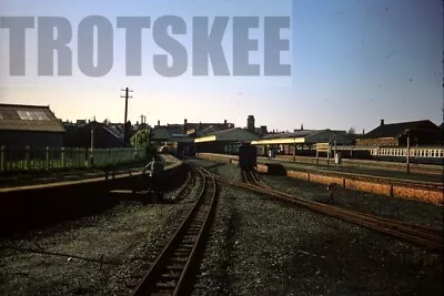 35mm Slide BR British Railways Scene View Aberystwyth Station 1969 Original • £3.99