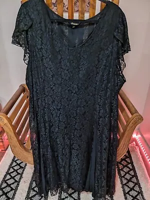 Changes By Together Lined Lace Flared Dress Size 26 • £7