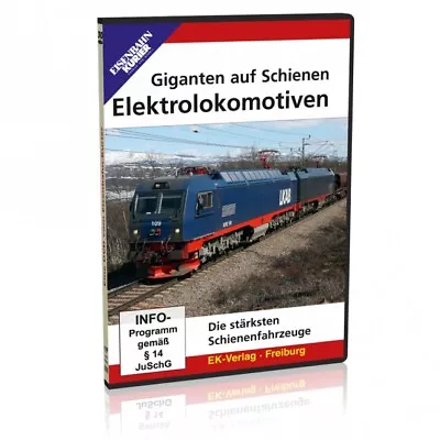 DVD - Giganten Auf Schienen - Elektrolokomotiven • £17.18