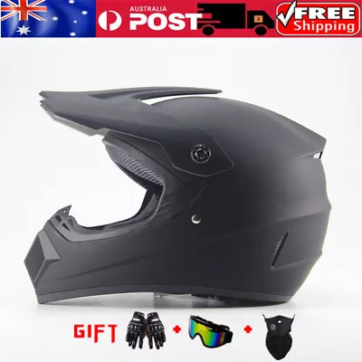 Motorcycle Helmet Dirt Bike ATV Motocross Full Face Helmet Off-Road Motorcycle • $61.65