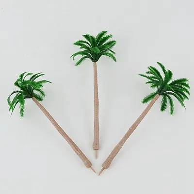 Palm Tree Cake Topper Scenery (Set Of 3) 4  Cake Decoration • $3.99