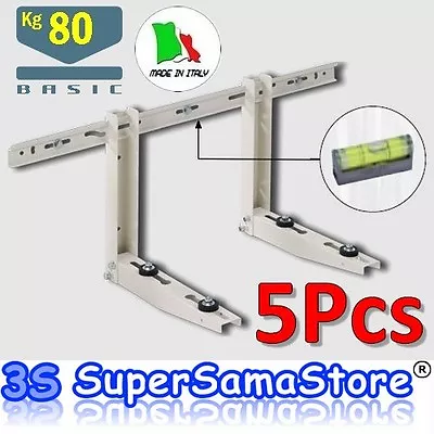 £76.03 • Buy 3S NEW Air Conditioning Outdoor Unit Wall Mounted Brackets Up To 80 Kg  5 PIECES
