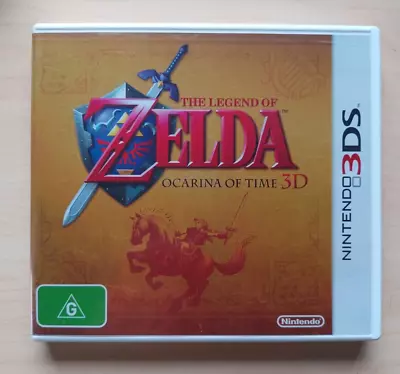 The Legend Of Zelda: Ocarina Of Time 3D Nintendo 3DS Cover Manual - NO GAME • $20