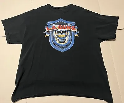 Vintage LA Guns Hollywood Forever Graphic Tee Size Large • $25