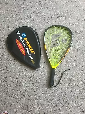 E-Force Torment 22” LongString Technology Power Racquetball Racquet With Cover  • $24