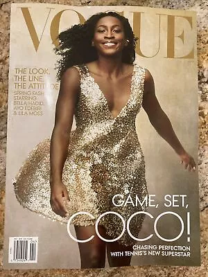 Vogue Magazine - Usa - April 2024 - Coco Gauff -bella Hadid New • $5