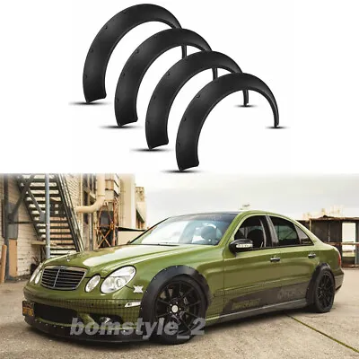 4* Fender Flares Extension Extra Wide Wheel Arches For Mercedes-benz E Class AMG • $114.11