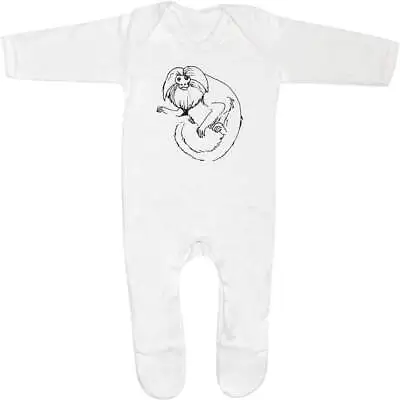 'Marmoset Monkey' Baby Romper Jumpsuits / Sleep Suits (SS016607) • $12.42