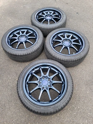 $3999 • Buy JDM RAYS VOLK CE28N 17X 7.5  +50 5x114.3 WHEELS 17  RIMS Lighter Than TE37 RARE 