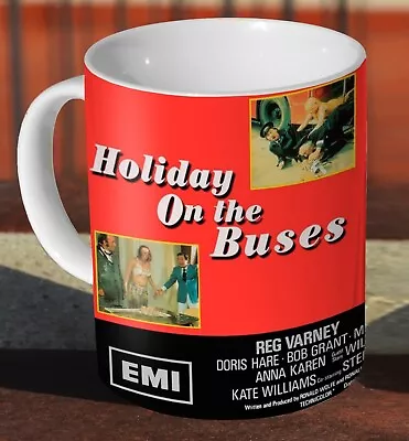 Holiday On The Buses Quad Advertising - Ceramic Tea / Coffee - Mug Cup • £7.49