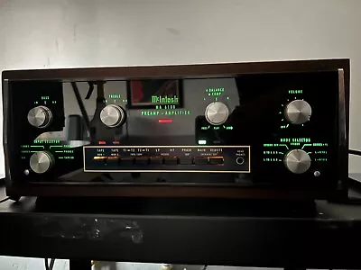 McIntosh MA 6100 Stereophonic Preamp Amplifier • $2450