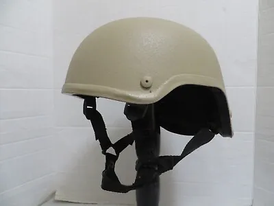 Unissued Ballistic High Cut Desert MICH Helmet NIJ IIIA Model THC Large • $419.95