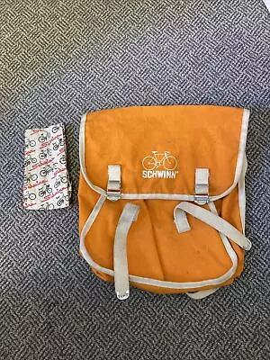 Vintage Schwinn Canvas Cycling Bag Pannier Backpack • $19.99