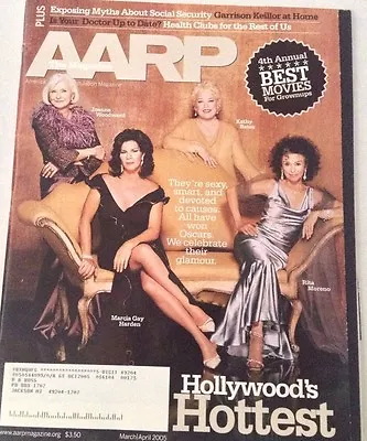 AARP Magazine Joanne Woodward Kathy Bates March/April 2005 072317nonrh • $9.74