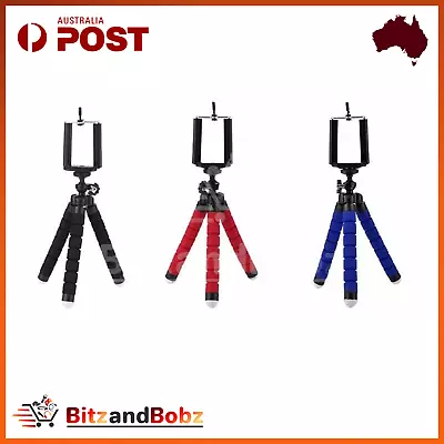 $6.99 • Buy Tripod Selfie Stick IPhone Samsung Holder Monopod Octopus Flexible Stand Bend
