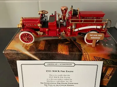 Matchbox Models Of Yesteryear Yfe24 Mack Fire Engine NÜrnberg Toy Fair 2003 • $37.30