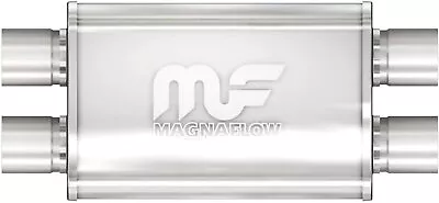 MagnaFlow Performance Exhaust Muffler Oval Stainless Steel Deep Tone Sound 11386 • $153.61