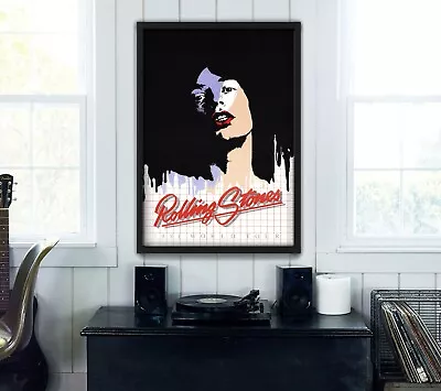 Rolling Stones 1981 World Tour - High Quality Premium Poster Print • $32.95