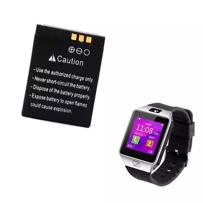3.7V 380mAh Replacement Li-ion Polymer Battery For Smart Watch DZ09 Battery L • $25.14