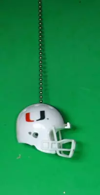 Miami Hurricanes Ceiling Fan Pull Chain Helmet • $8.99