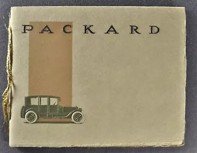 1915 Packard Motor Car Small Catalog Runabout Limo Coupe Excellent Original 15 • $159.96