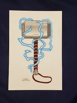 Funko Disney Marvel Collector Corps Thor's Hammer Mjolnir Glow Decal GITD • $3.95