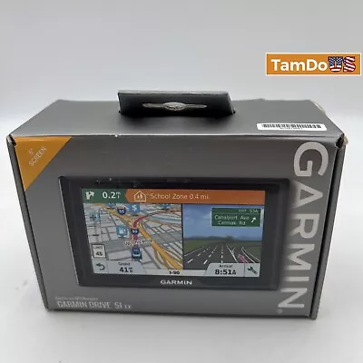 Garmin Drive 51 EX 5.0 Inch GPS Navigator - Black • $65