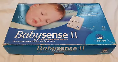 HiSense BabySense II Infant Resp Monitor W/ 2 Pads (untested) • £10