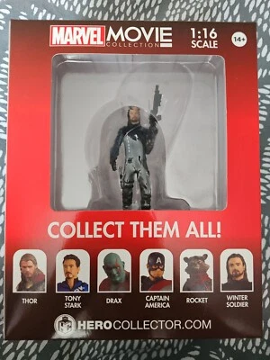 £5 • Buy Marvel Movie Collection  Winter Soldier Eaglemoss Figurine Figure & Magazine Bn