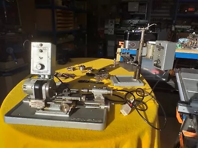 Used Cowells Mini Metal Lathe With Cowells Milling Machine And Much Equipment • £1075