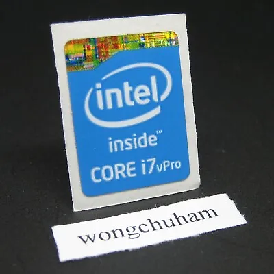 PC Notebook Sticker - Intel CORE I7 VPro Sticker 16mm X 21mm #202211232220 • $2.22