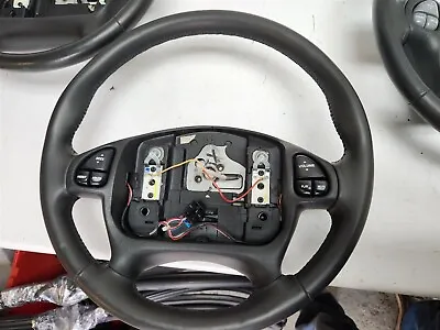 00-02 Camaro Z28 SS Black Leather Steering Wheel With Radio Controls EBONY USED • $116.10